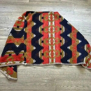 JANICE | Bohemian  over the head shawl wrap